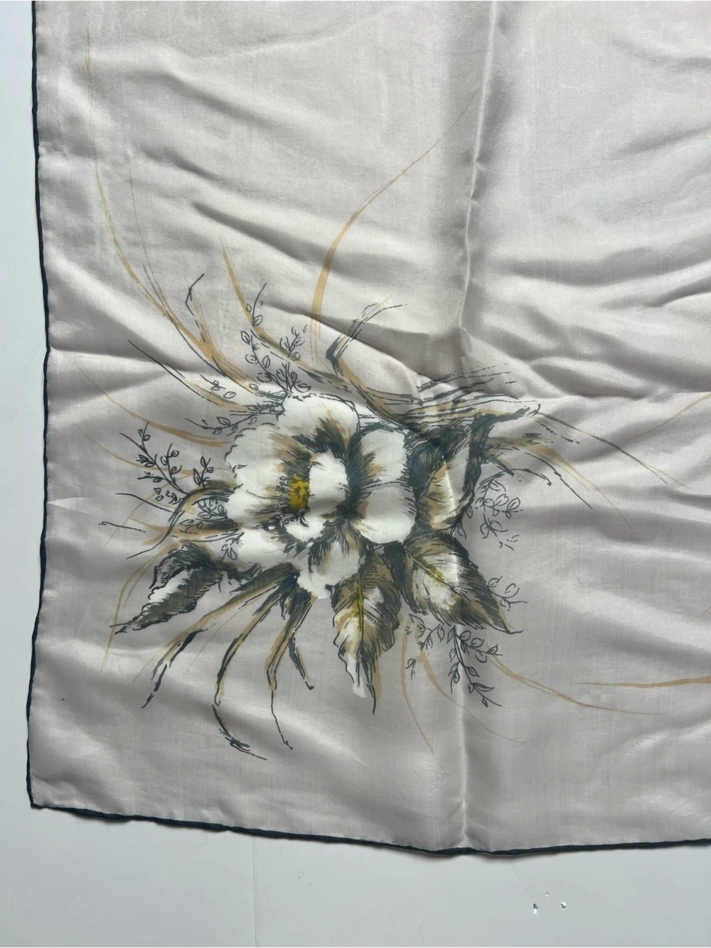 Vintage Scarf vintage 100%